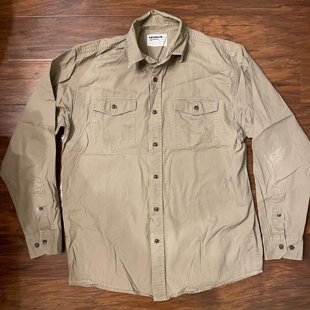 Wrangler Jeans Co Button Up Size M